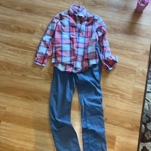 Childress place boys Easter outfit.